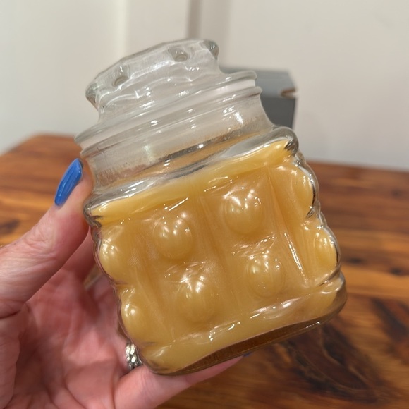 NIB Vintage PartyLite Spiced Vanilla Bubble Jar Candle - Picture 4 of 6